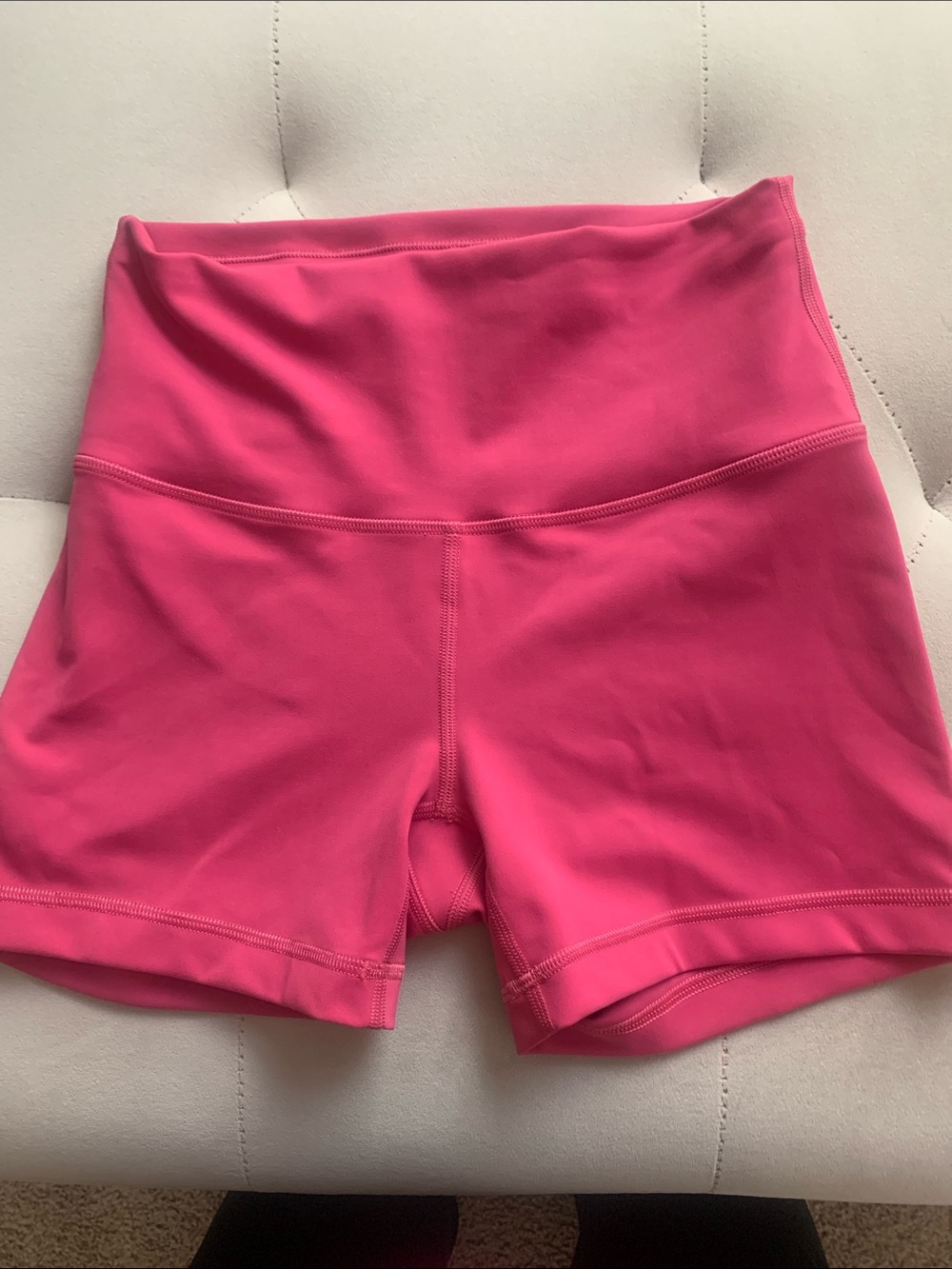 lululemon athletica High-Waist Hot Pink Workout Shorts